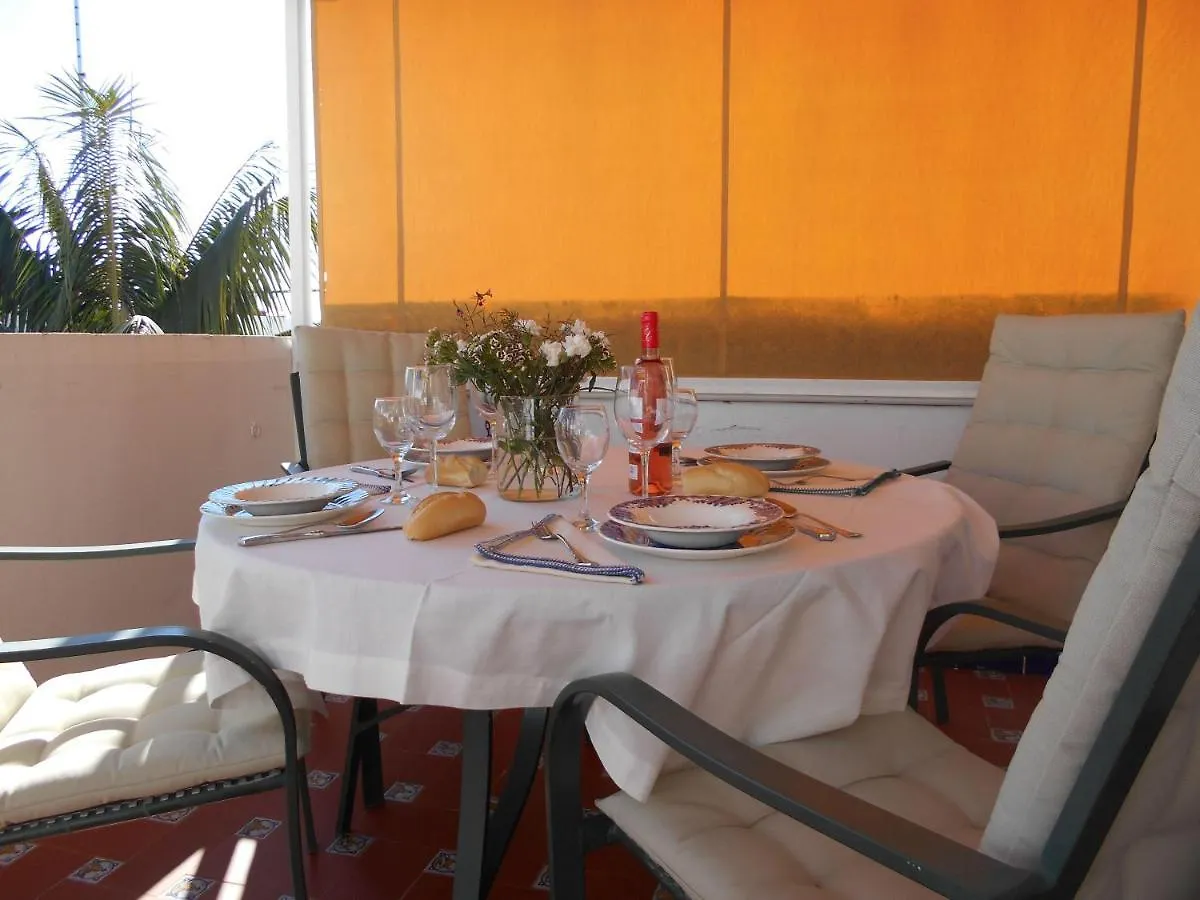 Apartment 300-Meter-Bis-Zum-Strand-Caracola-Wohnung-Mit-Garten Chipiona