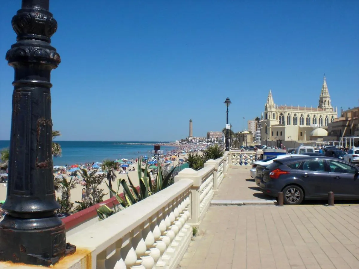 Apartment 300-Meter-Bis-Zum-Strand-Caracola-Wohnung-Mit-Garten Chipiona Spain