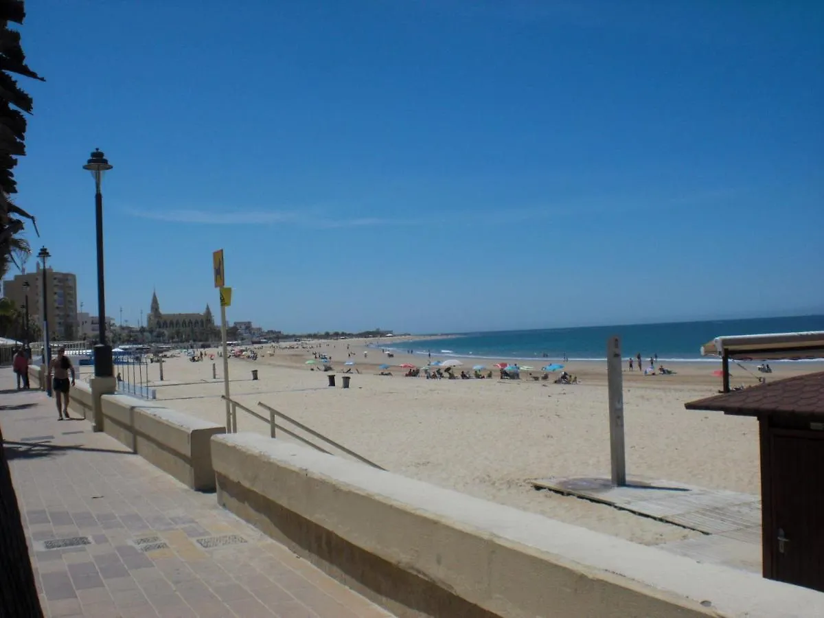 Apartment 300-Meter-Bis-Zum-Strand-Caracola-Wohnung-Mit-Garten Chipiona