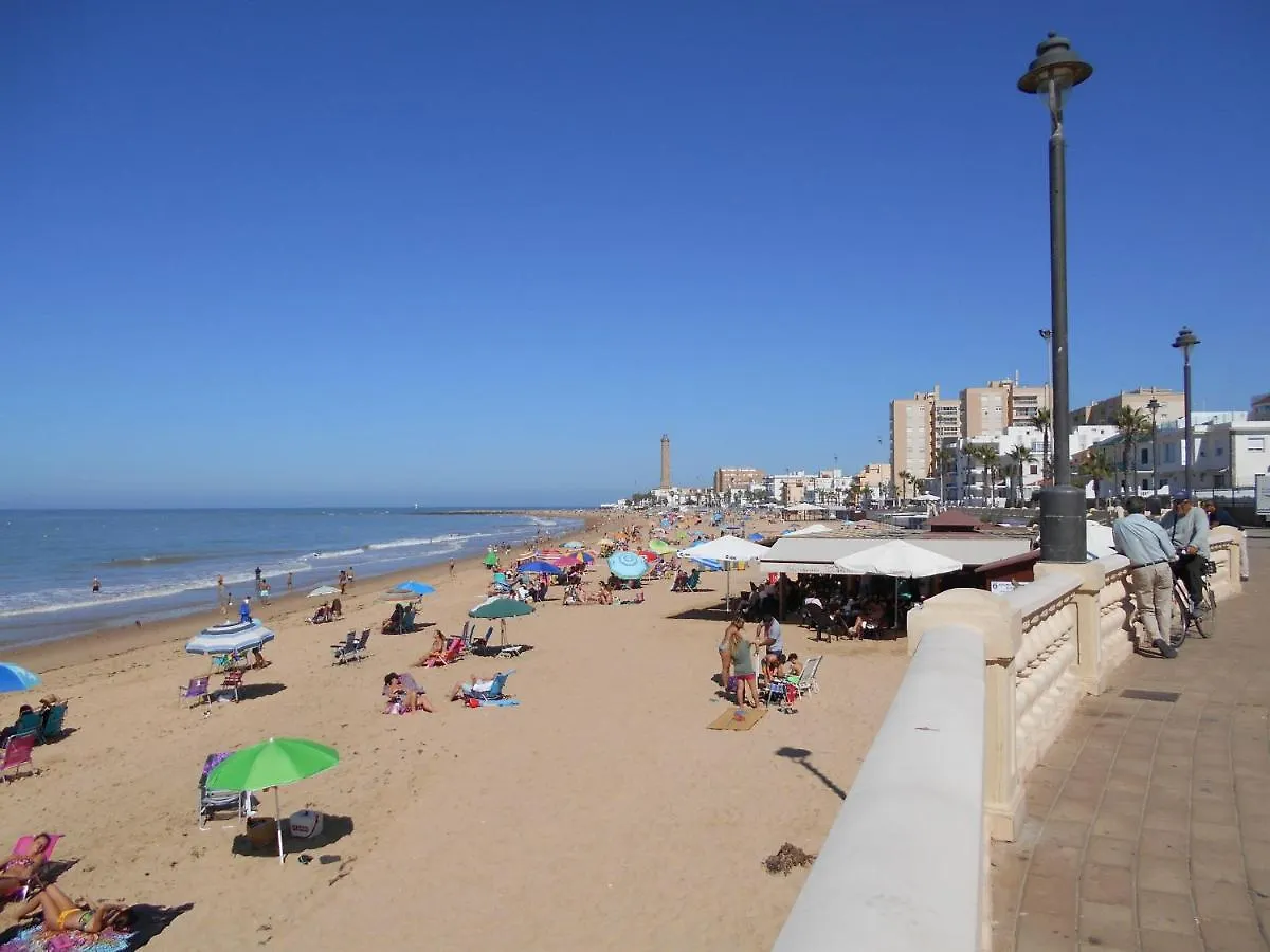 300-Meter-Bis-Zum-Strand-Caracola-Wohnung-Mit-Garten Chipiona 0*,